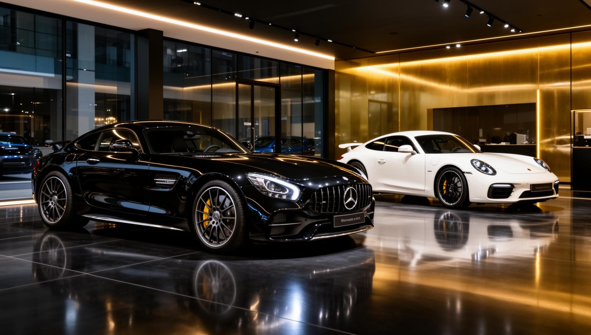 Showroom de carros de luxo Surmani Motors